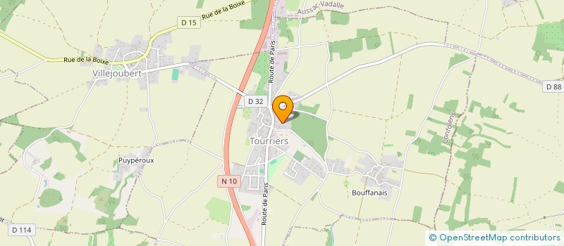 localisation de l'entreprise EARL LE BOIS DU LOGIS à TOURRIERS