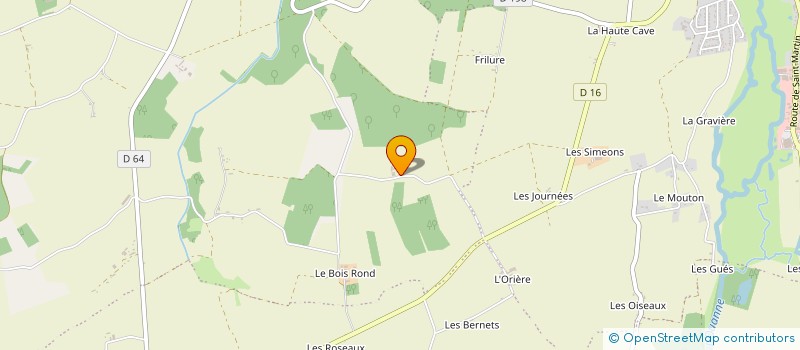 localisation de l'entreprise EARL LE BOULAT BLANC à CHARNY OREE DE PUISAYE