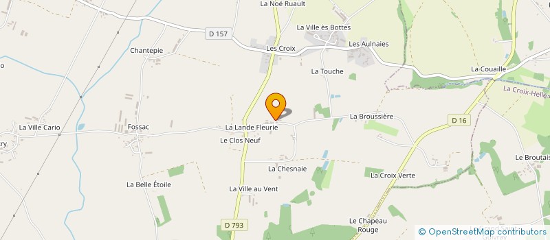 localisation de l'entreprise EARL LE BRETON JEAN-CLAUDE à FORGES DE LANOUEE