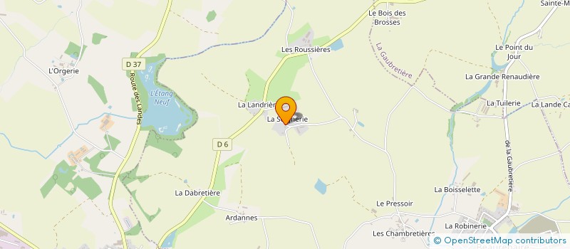 localisation de l'entreprise EARL LE BREUILLY à BEAUREPAIRE