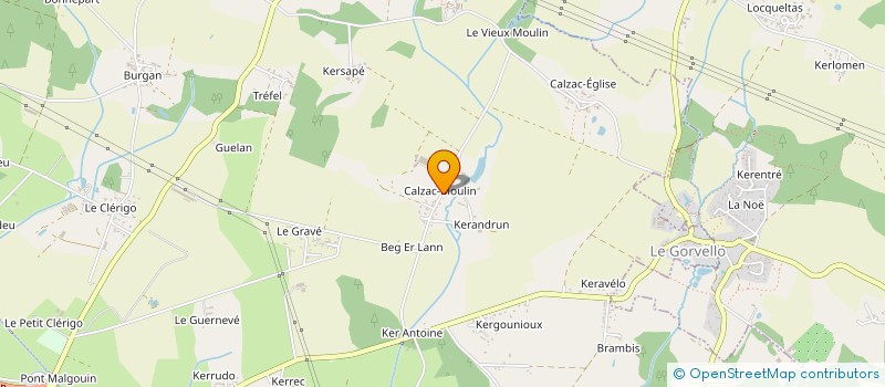 localisation de l'entreprise EARL LE BRUN  THEIX-NOYALO