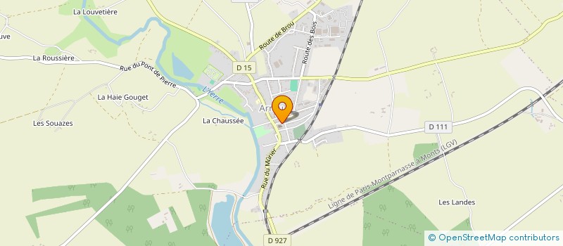 localisation de l'entreprise EARL LE BUISSON à VALD'YERRE