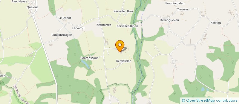 localisation de l'entreprise EARL LE CAM  PLOURIN-LES-MORLAIX