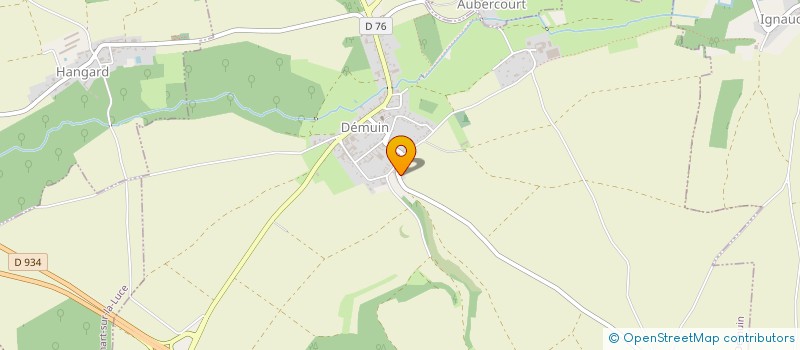 localisation de l'entreprise EARL LE CHAMP BON  DEMUIN