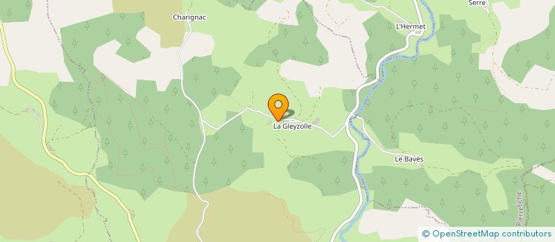 localisation de l'entreprise EARL LE CHAPEAUROUX à CHATEAUNEUF-DE-RANDON