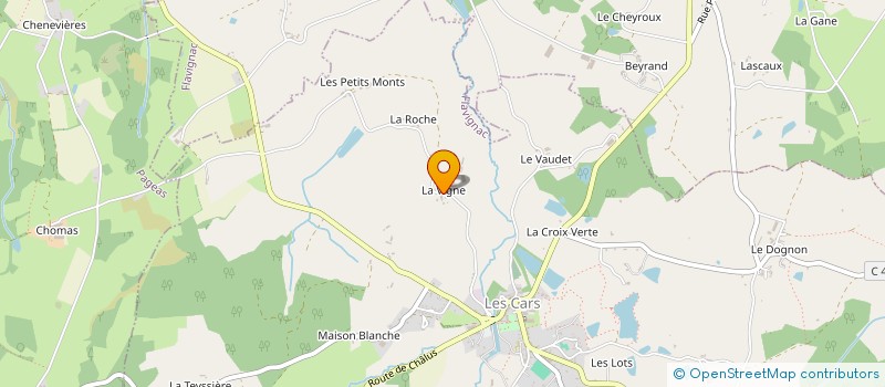 localisation de l'entreprise EARL LE CLOS à LES CARS