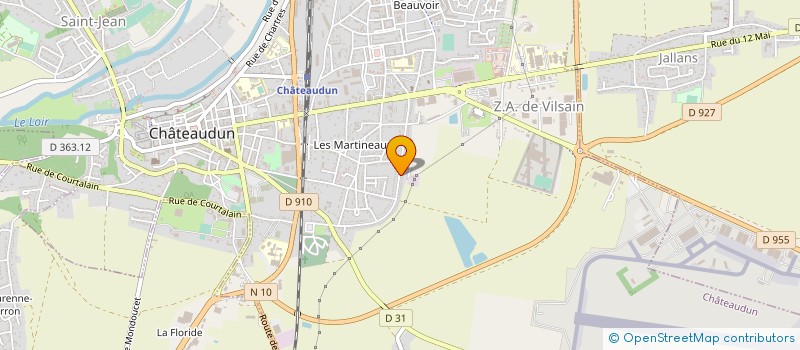 localisation de l'entreprise EARL LE CLOS DU BOURG à CHATEAUDUN