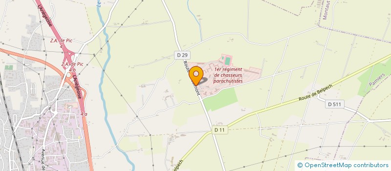 localisation de l'entreprise EARL LE CLOS JENNYFER à PAMIERS