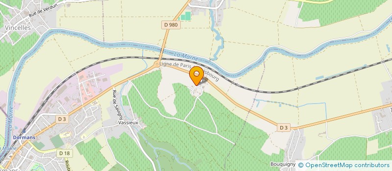 localisation de l'entreprise EARL LE CLOS TRYAT  DORMANS