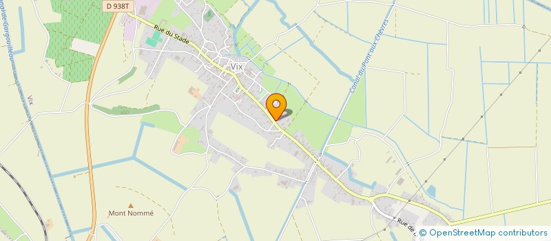 localisation de l'entreprise EARL LE CLOUZY  VIX