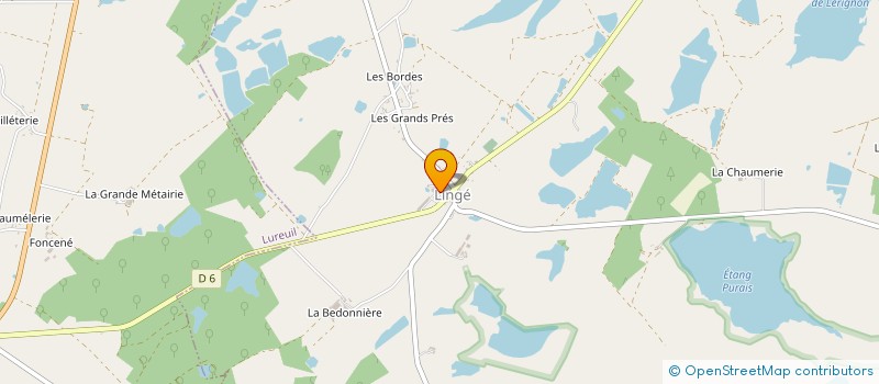 localisation de l'entreprise EARL LE COLOMBIER à LINGE