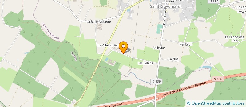 localisation de l'entreprise EARL LE CORRE  SAINT-GUYOMARD