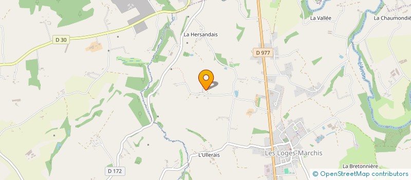 localisation de l'entreprise EARL LE DOMAINE à LE MESNILLARD