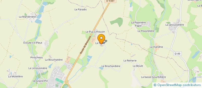 localisation de l'entreprise EARL LE FIEF DES PASQUIER à TERVAL