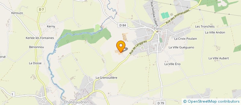 localisation de l'entreprise EARL LE GRAND CLOS à PLELO