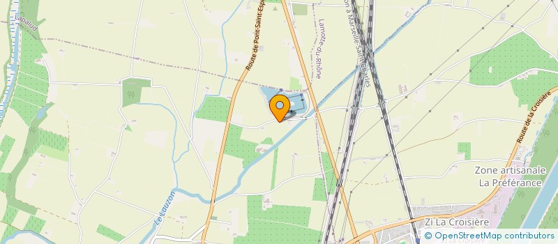 localisation de l'entreprise EARL LE GRANGEON  LAMOTTE-DU-RHONE