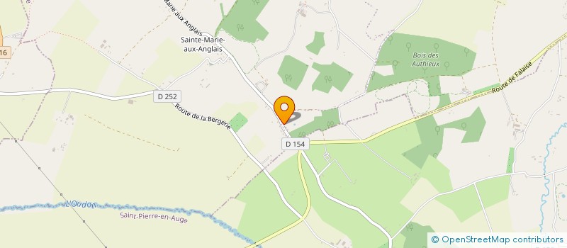 localisation de l'entreprise EARL LE HARAS DES ROUSSES à MEZIDON VALLEE D'AUGE