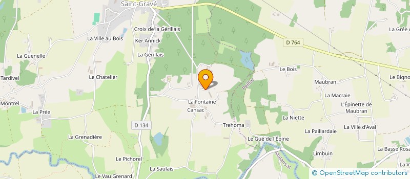 localisation de l'entreprise EARL LE HAUT PERCHE à SAINT-GRAVE
