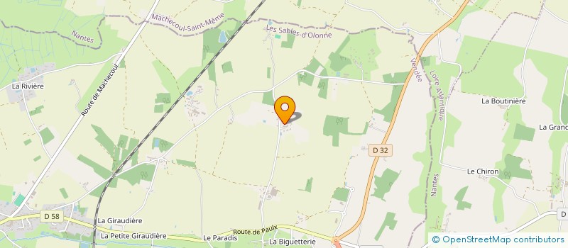 localisation de l'entreprise EARL  LE JARDIN DE CAPUCINE  BOIS-DE-CENE