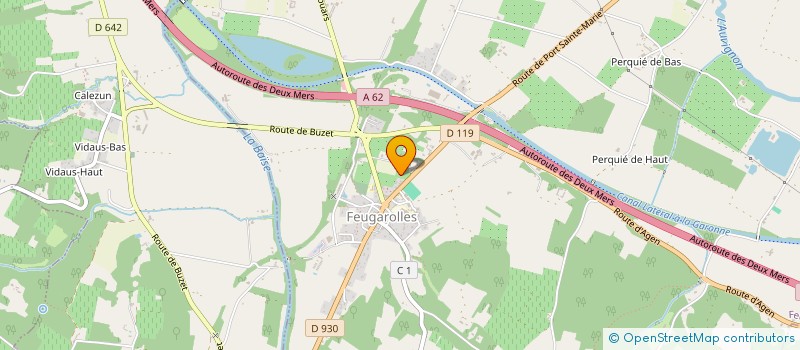 localisation de l'entreprise EARL LE JUGE à FEUGAROLLES