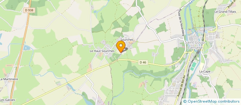 localisation de l'entreprise EARL LE LAC à LOUIN