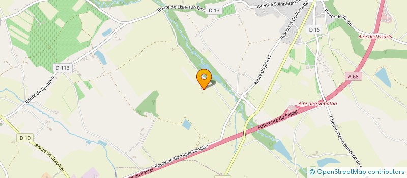 localisation de l'entreprise EARL LE MAREYS  MONTANS