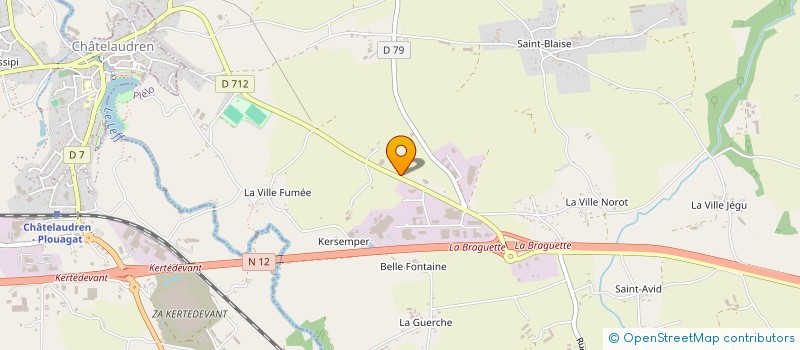 localisation de l'entreprise EARL LE MEHAUTE à BOQUEHO