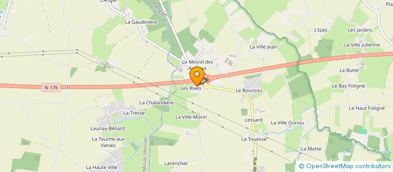localisation de l'entreprise EARL LE MELEUC à PLERGUER