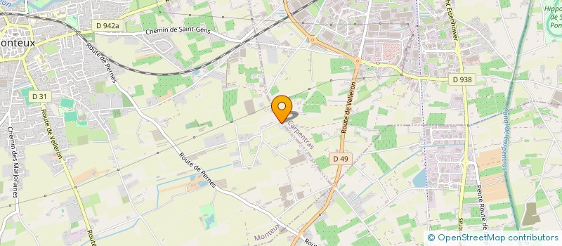 localisation de l'entreprise EARL LE MICOCOULIER  MONTEUX