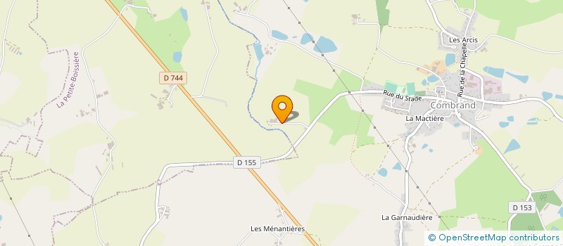 localisation de l'entreprise EARL LE MOQUET  COMBRAND