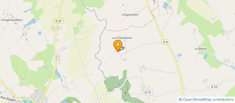 localisation de l'entreprise EARL LE MOULIN CHASSELOUP à SAINT-MARTIN-DES-TILLEULS