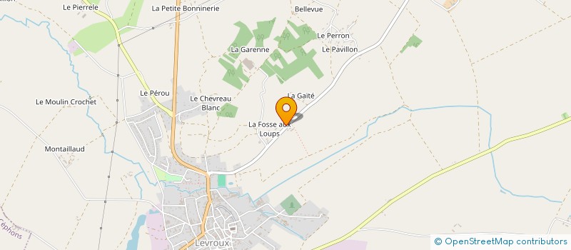 localisation de l'entreprise EARL LE MOULIN DE LA FOSSE à MOULINS-SUR-CEPHONS