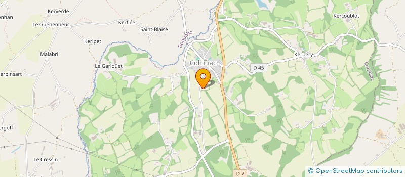 localisation de l'entreprise EARL LE NOUVEL  COHINIAC