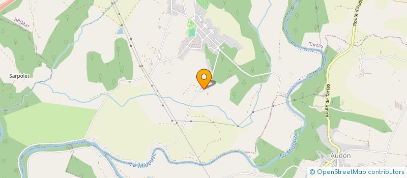 localisation de l'entreprise EARL LE NOY  BEGAAR