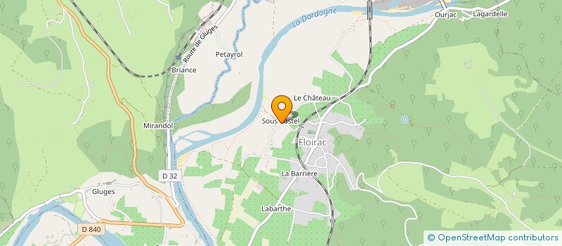 localisation de l'entreprise EARL LE PECH D AGUDE  FLOIRAC