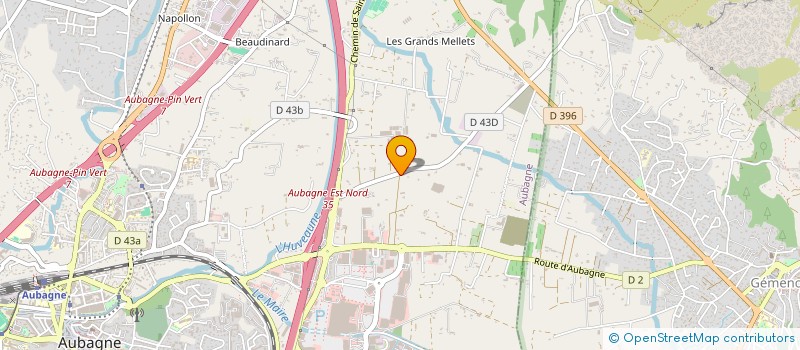 localisation de l'entreprise EARL LE PETIT BRIN à AUBAGNE