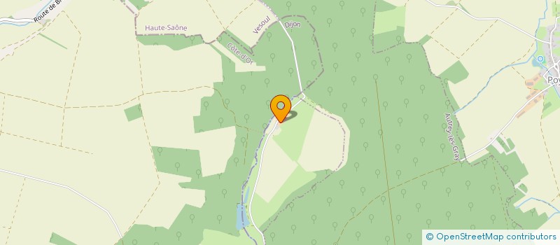 localisation de l'entreprise EARL LE PETIT COLLONGE  BROYE-LES-LOUPS-ET-VERFONTAINE