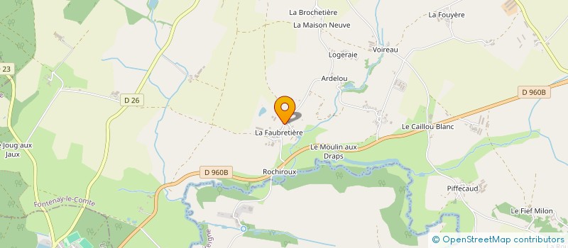 localisation de l'entreprise EARL LE PETIT MOULIN  LE BOUPERE
