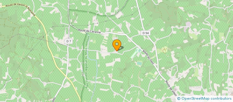 localisation de l'entreprise EARL LE PETIT PARROT  VAISON-LA-ROMAINE