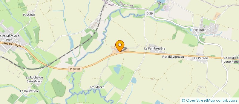 localisation de l'entreprise EARL LE PIGAUTIER à BAZOGES-EN-PAREDS