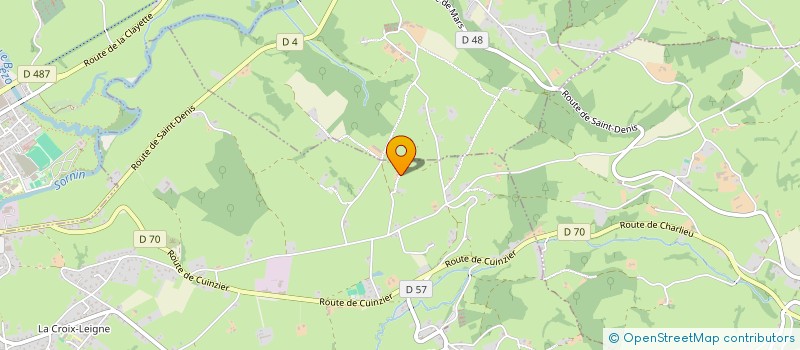 localisation de l'entreprise EARL LE PLAN DES GOUTTES  CHANDON