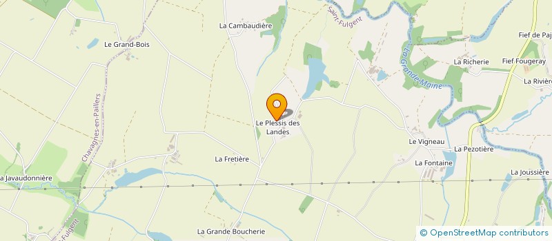 localisation de l'entreprise EARL LE PLESSIS DES LANDES à SAINT-FULGENT