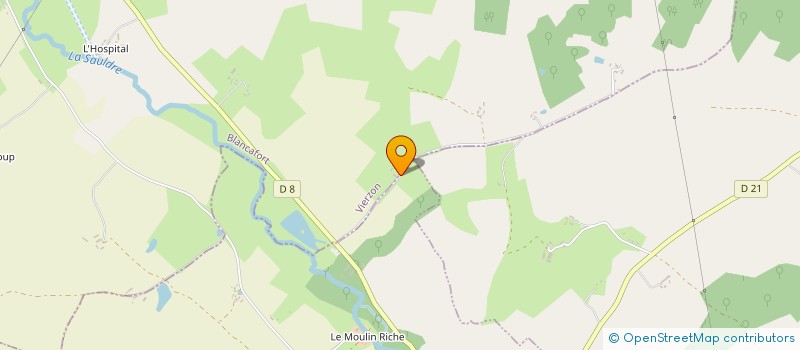 localisation de l'entreprise EARL LE PONT BARROIS  BLANCAFORT