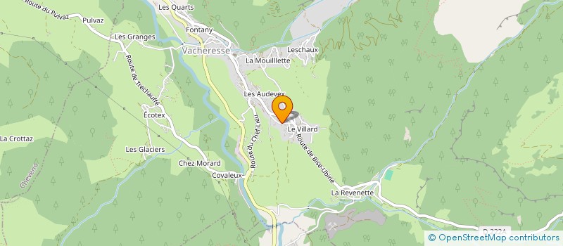 localisation de l'entreprise EARL LE PRE BOURGEOIS à VACHERESSE