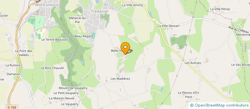 localisation de l'entreprise EARL LE PRE CARO à TREDANIEL