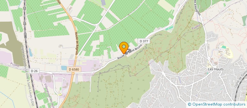 localisation de l'entreprise EARL LE PUJOLET  PUJAUT