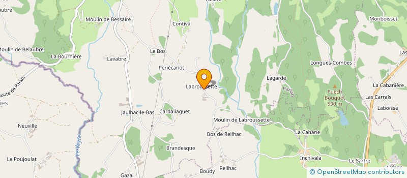 localisation de l'entreprise EARL LE RELAIS à PARLAN