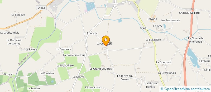 localisation de l'entreprise EARL LE ROHEN à PIPRIAC