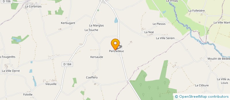 localisation de l'entreprise EARL LE TARNEC à BRIGNAC