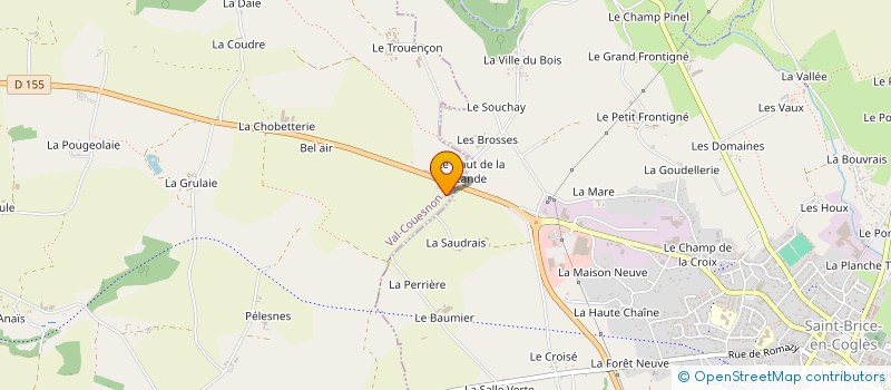 localisation de l'entreprise EARL LE TRONCHET à MAEN ROCH
